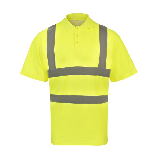 Koszulka Polo Oddychajaca Hi-Vis KX075 - Signal Yellow