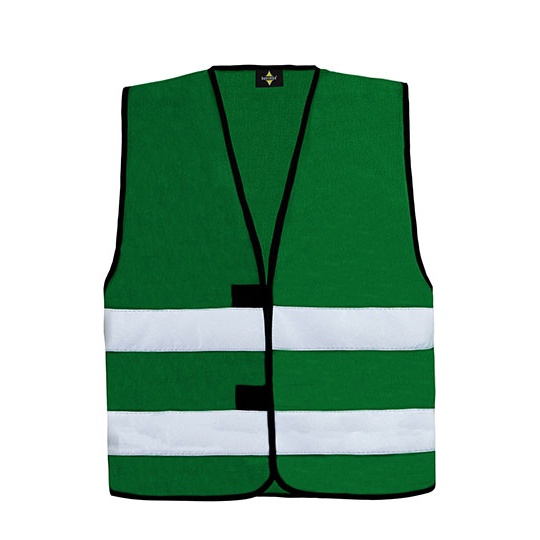 Kamizelka Klasyczna Odblaskowa KX100K - Forest Green