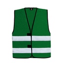 Kamizelka Klasyczna Odblaskowa KX100K - Forest Green
