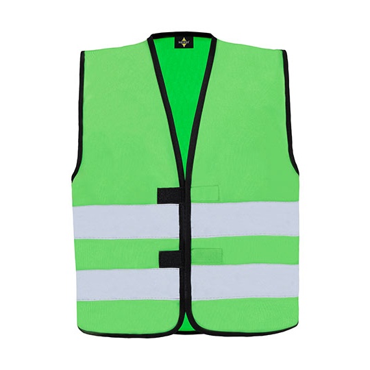 Dziecięca kamizelka odblaskowa KX100K - Green