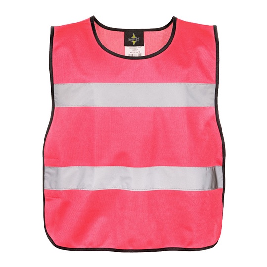 Ponczo Klasyczne Hi-Vis Odblaskowe KX102 - Neon Pink