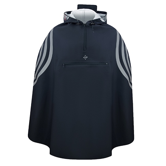 Ponczo Przeciwdeszczowe Wodoodporne Odblaskowe KX110 - Navy