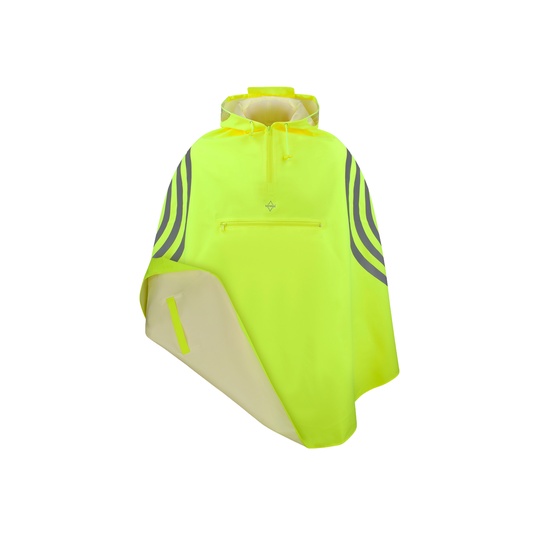 Ponczo Przeciwdeszczowe Wodoodporne Odblaskowe KX110 - Yellow