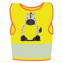 Kamizelka Dziecieca Ochronna Odblaskowa KX119K - Zebra Yellow
