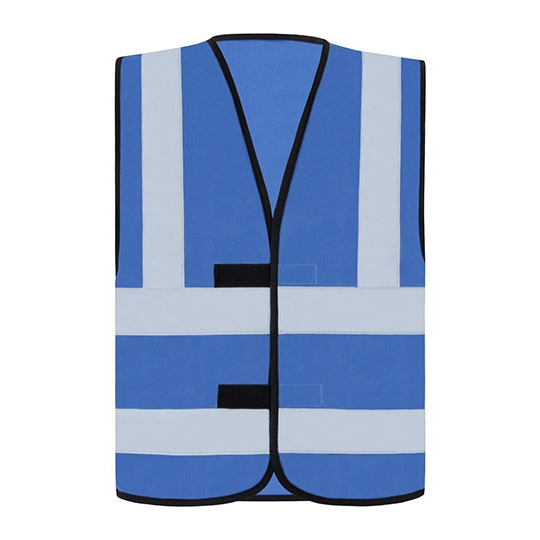Kamizelka Klasyczna Odblaskowa Poliestrowa KX140 - Blue