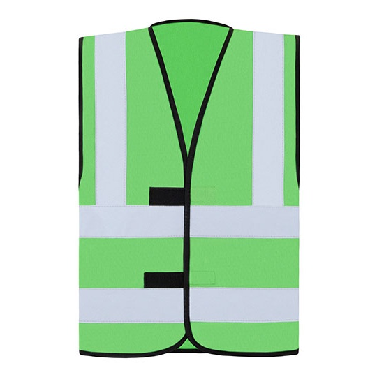 Kamizelka Klasyczna Odblaskowa Poliestrowa KX140 - Green