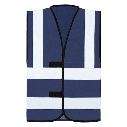 Kamizelka Klasyczna Odblaskowa Poliestrowa KX140 - Navy