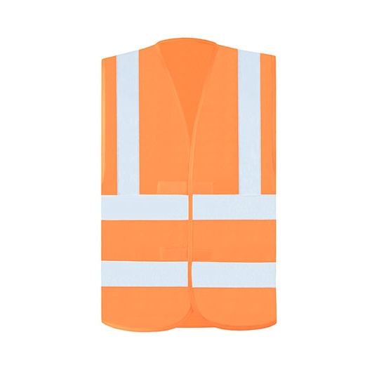 Kamizelka Klasyczna Odblaskowa Poliestrowa KX140 - Signal Orange