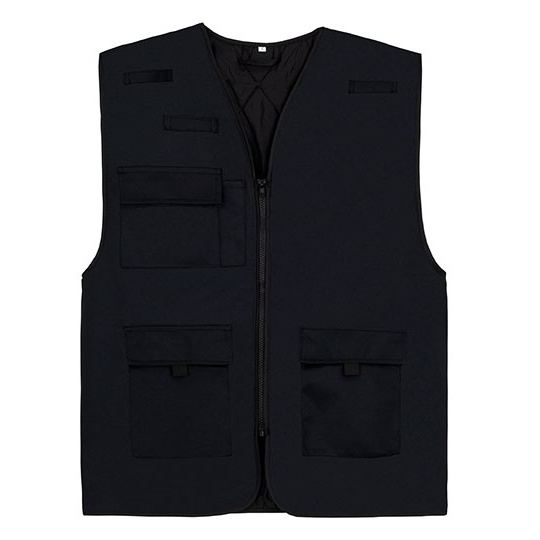 Kamizelka Ocieplana Poliester KX166 - Black