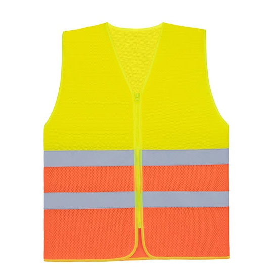 Kamizelka Ochronna Siatkowa Poliester KX169 - Signal Yellow & Signal Orange