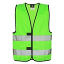 Dziecieca kamizelka odblaskowa KX200 - Neon Green