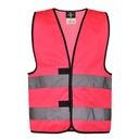 Dziecieca kamizelka odblaskowa KX200 - Neon Pink