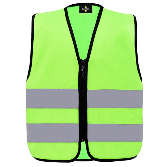 Kamizelka Dziecięca Odblaskowa KX201 - Lime Green