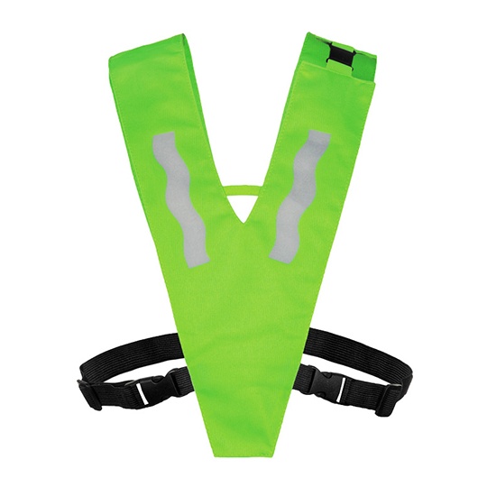 Kolnierz Bezpieczenstwa Dzieciecy Odblaskowy KX202 - Neon Green