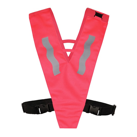 Kolnierz Bezpieczenstwa Dzieciecy Odblaskowy KX202 - Neon Pink