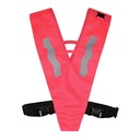 Kolnierz Bezpieczenstwa Dzieciecy Odblaskowy KX202 - Neon Pink