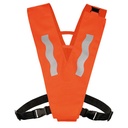 Kolnierz Bezpieczenstwa Dzieciecy Odblaskowy KX202 - Signal Orange