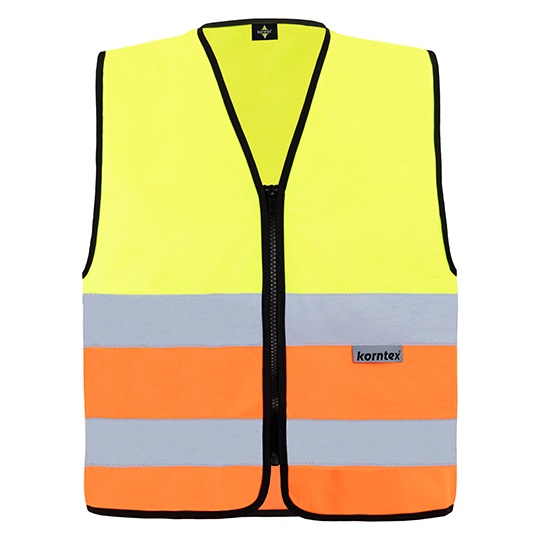Kamizelka Hi-Vis Poliester KX217 - Yellow & Orange