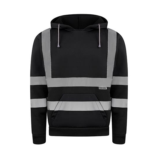 Bluza Robocza Odblaskowa Poliester KX421 - Black