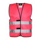 Kamizelka Klasyczna Wysoka Widocznosc KX500 - Neon Pink