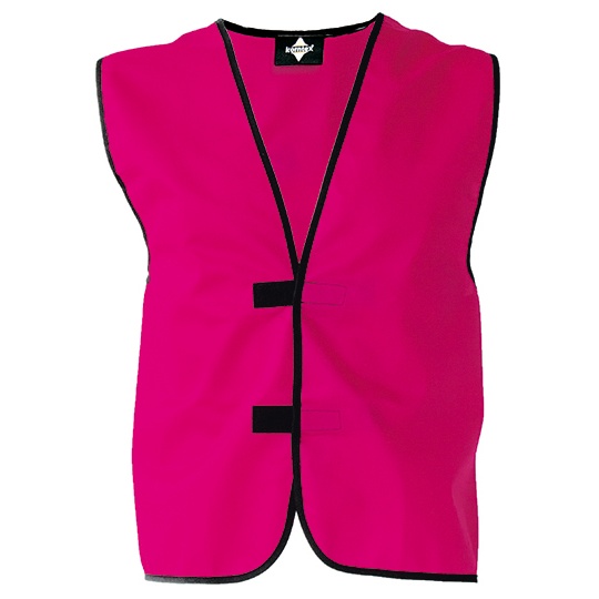 Kamizelka Klasyczna Poliester KX501 - Magenta