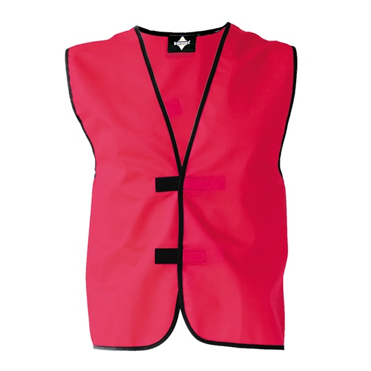 Kamizelka Klasyczna Poliester KX501 - Neon Pink