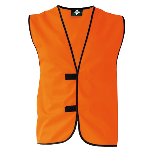 Kamizelka Klasyczna Poliester KX501 - Signal Orange