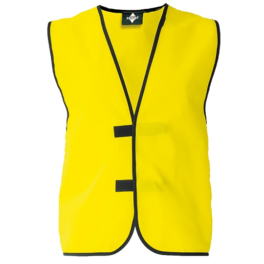 Kamizelka Klasyczna Poliester KX501 - Signal Yellow