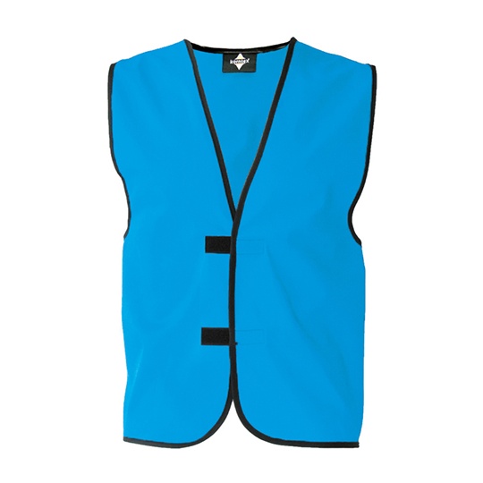 Kamizelka Klasyczna Poliester KX501 - Sky Blue
