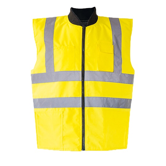 Dwustronna kamizelka ostrzegawcza KX803 - Signal Yellow