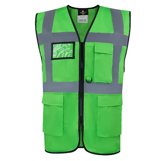 Kamizelka Luzna Odblaskowa Poliestrowa KX810 - Green