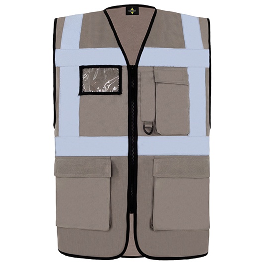 Kamizelka Luzna Odblaskowa Poliestrowa KX810 - Grey