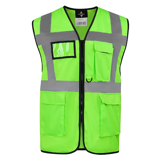 Kamizelka Luzna Odblaskowa Poliestrowa KX810 - Neon Green