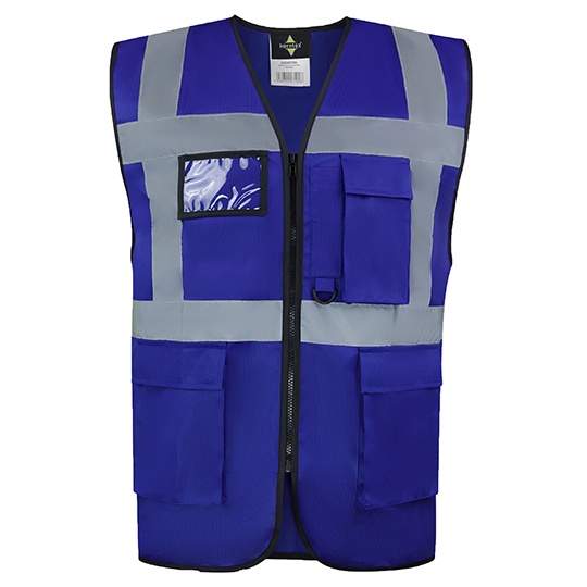 Kamizelka Luzna Odblaskowa Poliestrowa KX810 - Royal Blue