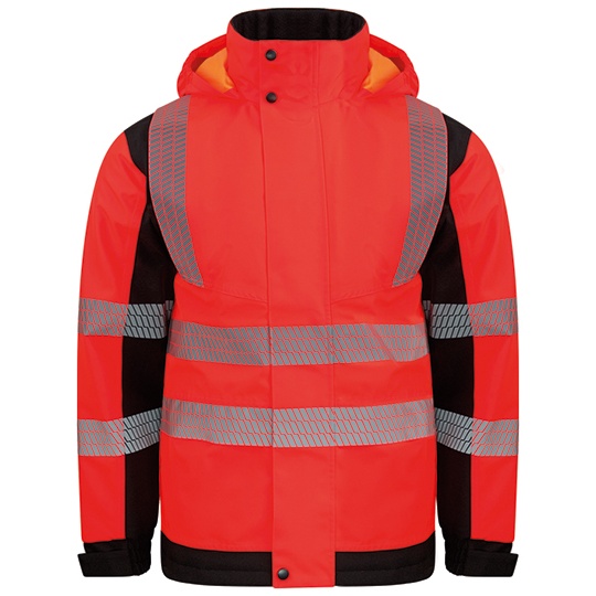 Kurtka softshell KX812 - Signal Red & Black