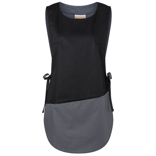 Damska kamizelka bez rękawów KY014 - Black (ca. Pantone 419C) & Anthracite (ca. Pantone 7540C)