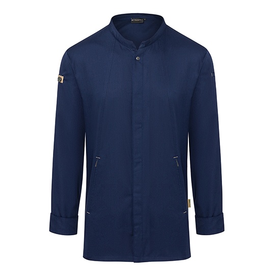 Kurtka Szefa Kuchni Slim Przewiewna Szybkoschnąca KY051 - Steel Blue (ca. Pantone 2380C)