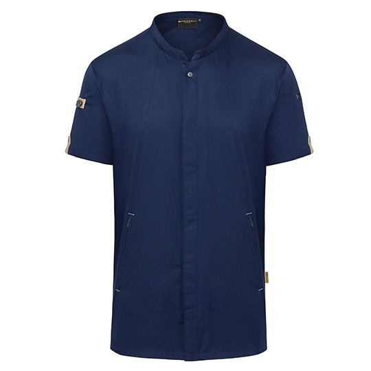 Kurtka Szefa Kuchni Slim Przewiewna Szybkoschnaca KY052 - Steel Blue (ca. Pantone 2380C)