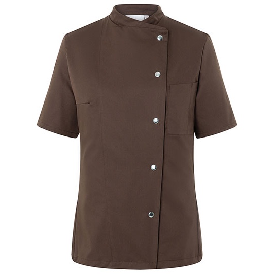 Kurtka Szefa Kuchni Damska Slim Twillowa KY071 - Light Brown (ca. Pantone 438C)