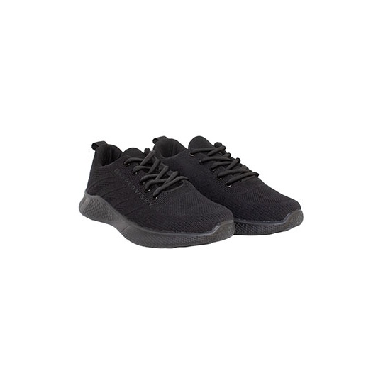 Buty Robocze Lekkie Sznurowane Antyposlizgowe KY127 - Black (ca. Pantone 419C)