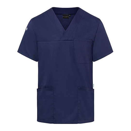 Tunika Męska Prosty Krój Poliester Bawełna KY139 - Navy (ca. Pantone 533C)