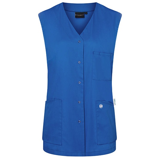 Tunika Damska Lekko Dopasowana Twill z Recyklingu KY141 - Royal Blue (ca. Pantone 3506C)
