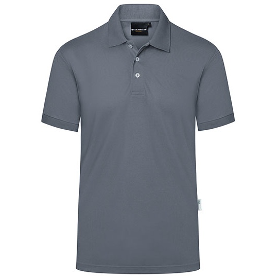 Koszulka Polo Meska Klasyczna Dzersej Pique Recykling KY143 - Anthracite (ca. Pantone 7540C)