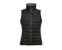 Bezrękawnik Damski Klasyczny Ocieplany L01437 - Black