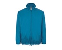 Kurtka Wiatrowka Unisex Poliester Wodoodporna L01618 - Aqua