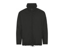 Kurtka Wiatrowka Unisex Poliester Wodoodporna L01618 - Black