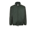 Kurtka Wiatrowka Unisex Poliester Wodoodporna L01618 - Forest Green