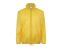 Kurtka Wiatrowka Unisex Poliester Wodoodporna L01618 - Gold