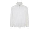 Kurtka Wiatrowka Unisex Poliester Wodoodporna L01618 - White