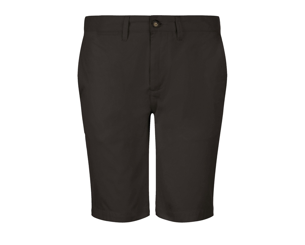 Bermudy Meskie Prosty Fason Bawelniane L01659 - Black